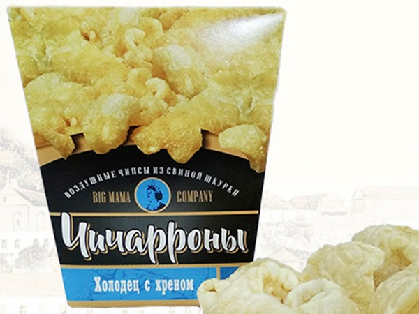 Чичарроны со вкусом холодца и хрена в Миассе