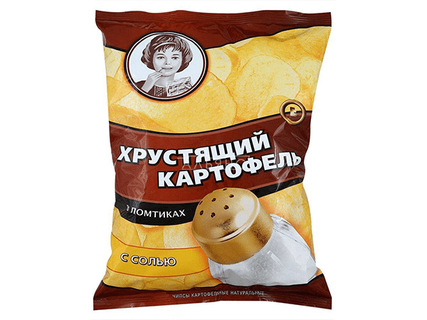 Картофельные чипсы "Девочка" 160 гр. в Миассе