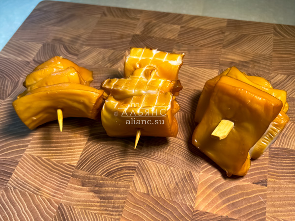 Шашлычок из кальмара х/к в Миассе