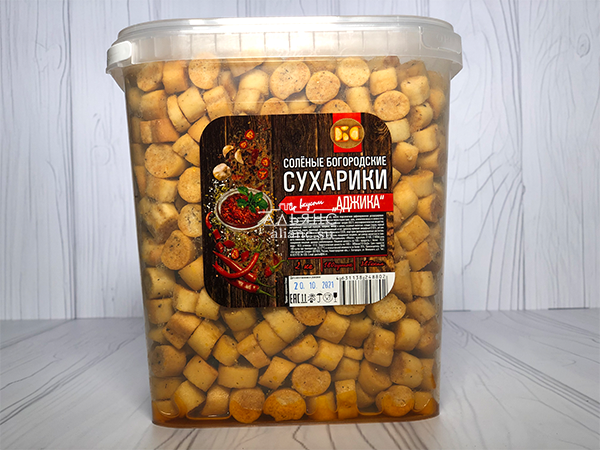 Сухарики с аджикой в Миассе