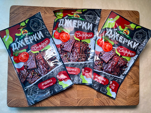 Джерки из индейки "Баффало" 45 гр. в Миассе