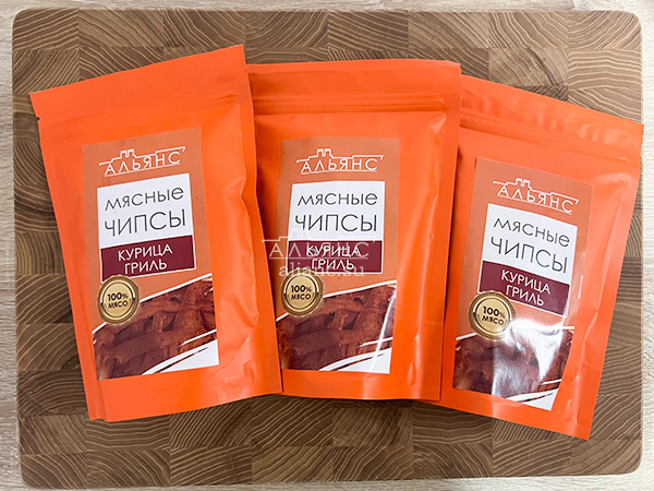 Мясо (АЛЬЯНС) вяленое курица "Гриль" 50 гр. в Миассе