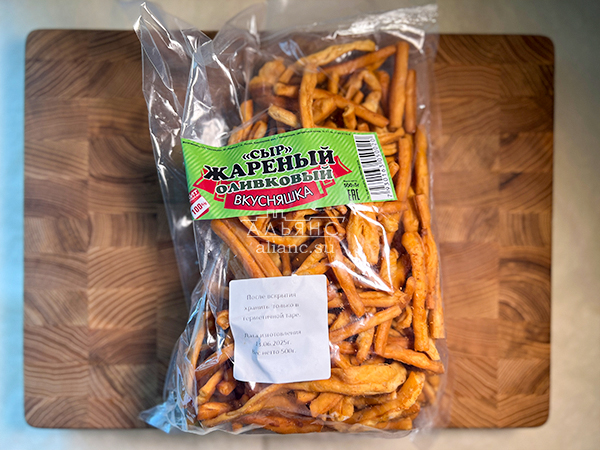 Жареный сыр "ВКУСНЯШКА" (Оливковый) 500гр. в Миассе