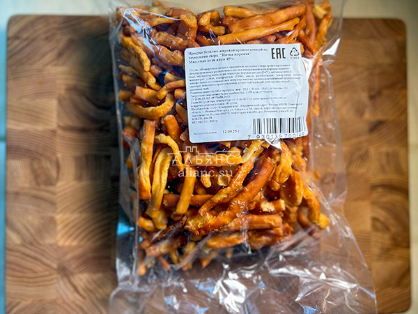 Нитка ЖАРЕНАЯ  Oktobersnack1 кг (сырный продукт) в Миассе