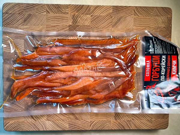 Горбуша соломка по-корейски в Миассе