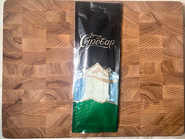 Сыр 60 гр ГОРНЫЙ СЫРОВАР (Паутинка белая с укропом и чесноком) в Миассе