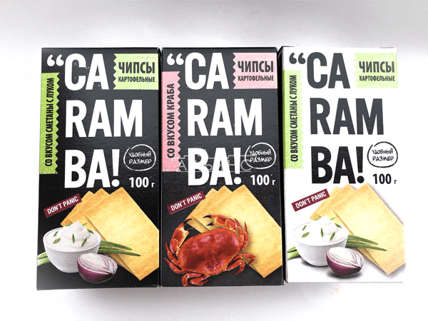Чипсы "CARAMBA" ассорти 100 гр. в Миассе